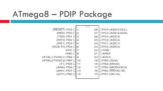 ATmega8 – PDIP Package 