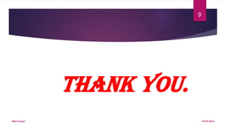 Thank You.
10-09-2015Mech Dept.
9
 