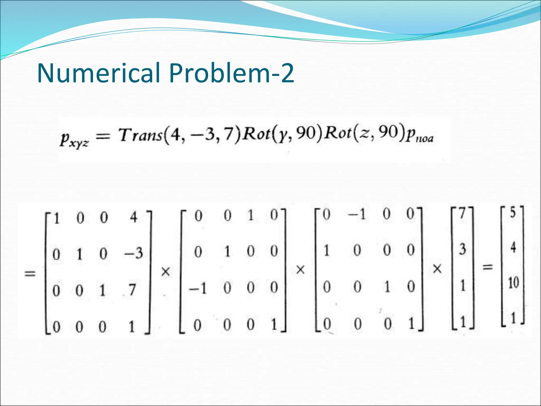 Numerical Problem-2
 