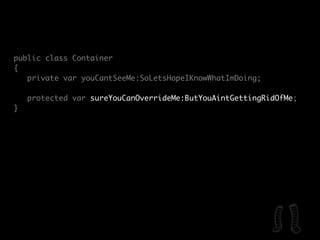 .withConfig
public interface IContextConfig
{
   function configure(context:IContext):void;
}




setup your configuration...
