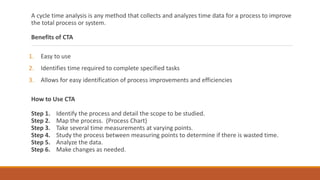 ROBOT CYCLE TIME ANALYSIS | PPTX