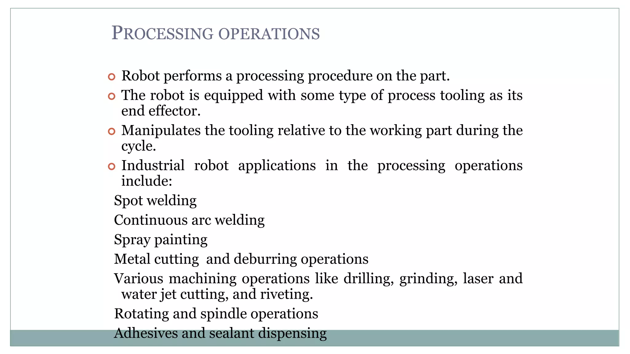 Robot programming | PPTX | Programming Languages | Computing
