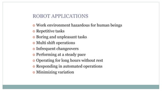 Robot programming