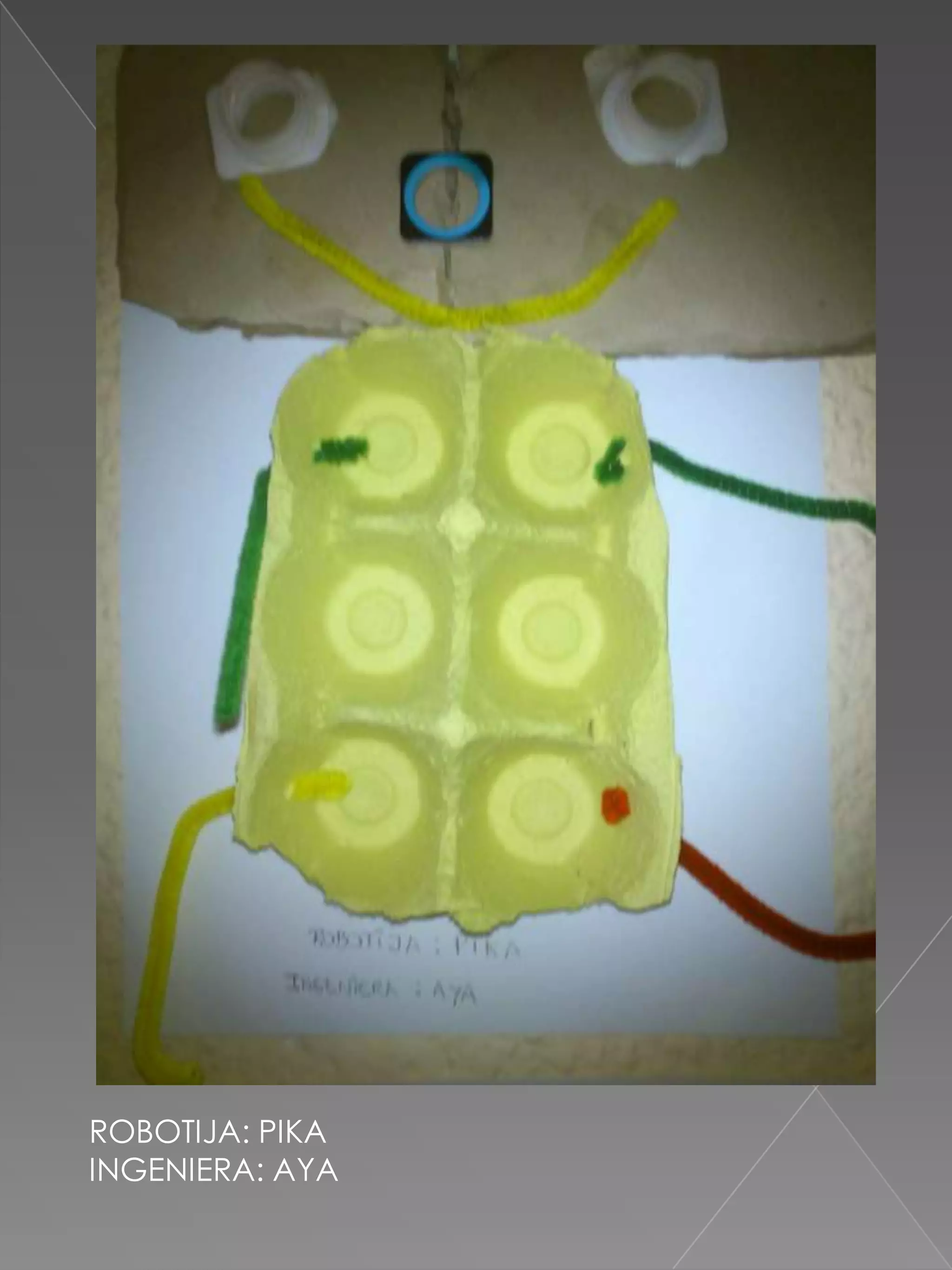 ROBOTIJA: PIKA
INGENIERA: AYA