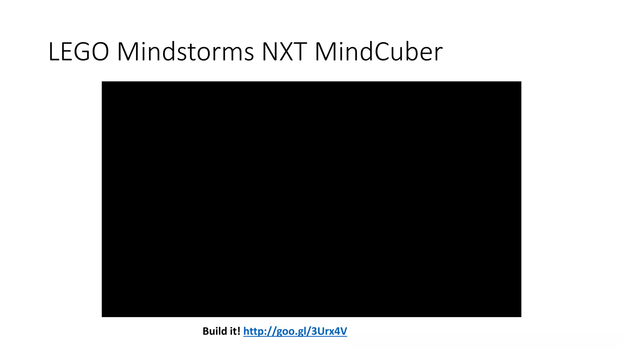 LEGO Mindstorms NXT MindCuber
Build it! http://goo.gl/3Urx4V
 