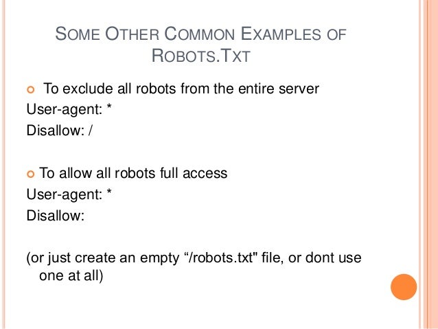 robots txt and sitemap xml creation