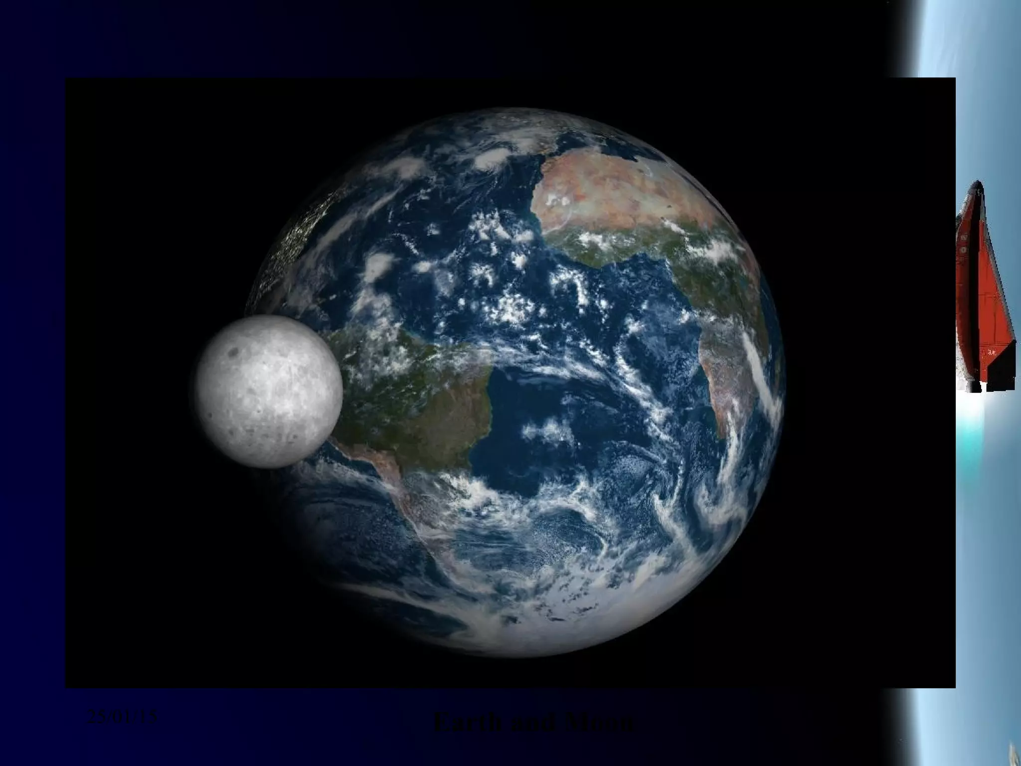 25/01/15 Earth and Moon
 