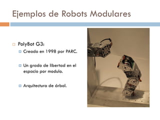 Robots autoconfigurables | PDF