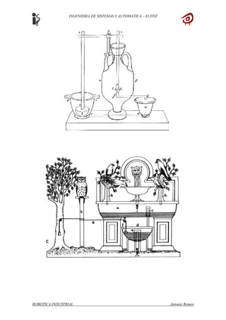 INGENIERIA DE SISTEMAS Y AUTOMATICA – EUITIZ
ROBOTICA INDUSTRIAL Antonio Romeo
 