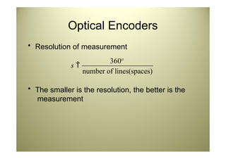 Robot Sensors and Actuators in robotics | PPTX