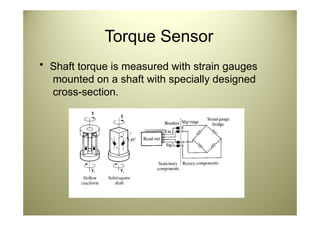 Robot Sensors and Actuators in robotics | PPTX