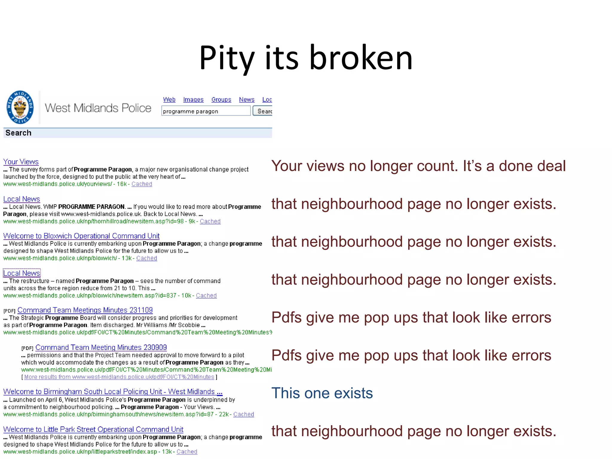 Pity its broken

     Your views no longer count. It’s a done deal

     that neighbourhood page no longer exists.

     that neighbourhood page no longer exists.

     that neighbourhood page no longer exists.

     Pdfs give me pop ups that look like errors

     Pdfs give me pop ups that look like errors

     This one exists

     that neighbourhood page no longer exists.
 