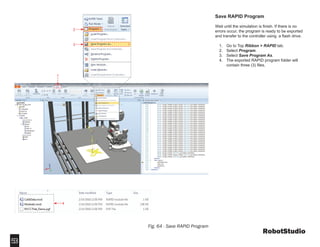 Transfer File Robotstudio Robot Studio | PDF