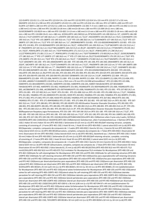 122-014RTE-122-011 11 x 155 mm RTE-122-014 14 x 155 mm RTE-122-017RTE-122-014 14 x 155 mm RTE-122-017 17 x 155 mm,
DAVISRTE-125-013 13 x 190 mm RTE-125-016RTE-125-013 13 x 190 mm RTE-125-016 16 x 190 mm, RTE-127-009 9 x 200 mm RTE-127-
012RTE-127-009 9 x 200 mm RTE-127-012 12 x 200 mm, OLIVECRONARTE-131-001 7+ 9 mm x 1809 mm x 180 mm RTE-131-002 11+13 mm
x 180 mm11+13 mm x 180 mm RTE-131-003 15+18 mm x 180 mm15+18 mm x 180 mm RTE-131-004 19+21 mm x 180 mm,
OLIVECRONARTE-133-0019 mm x 180 mm RTE-133-002 11+13 mm x 180 mm11+13 mm x 180 mm RTE-133-003 15-18 mm x 180 mm15+18
mm x 180 mm RTE-133-004 19+21 mm x 180 mm, SCOVILLERTE-140-23023,0 cm /9"SCOVILLERTE-141-200 20,0 cm / 8", LOVERTE-146-190
19,0 cm / 71/2"LOVERTE-147-180 18,0 cm / 7, LOVERTE-149-140 14,0 cm / 51/2", HOLSHERRTE-143-240 24,0 cm / 91/2, CUSHINGRTE-155-
190 19,0 cm / 71/2" RTE-155-280RTE-155-190 19,0 cm / 71/2" RTE-155-280 28,0 cm / 11"CUSHINGRTE-157-190 19,0 cm / 71/2" RTE-157-
280RTE-157-190 19,0 cm / 71/2" RTE-157-280 28,0 cm / 11", GRONINGENRTE-153-001 - RTE-153-002GRONINGENRTE-153-001 - RTE-153-
002, RTE-153-001, RTE-153-002DANDYRTE-159-200 20,0 cm / 81/2", HORSLEYRTE-161-200 20,0 cm / 71/4"SACHSRTE-165-210 21,0 cm /
8", FRAZIERRTE-167-165 16,5 cm / 61/2"MILLIGANRTE-169-210 21,0 cm /81/4", SACHSRTE-163-210 21,0 cm / 9"DAVISRTE-170-245 24,5
cm / 92/3", PENFIELDRTE-171-003 19,5 cm / 73/4"PENFIELDRTE-171-215 21,5 cm / 81/2", PENFIELDRTE-171-290 29,0 cm /
111/2"PENFIELDRTE-171-001 17,5 cm / 7", PENFIELDRTE-171-002 19,5 cm / 73/4"TOENNISRTE-173-00124,0 cm /91/2", OLIVECRONARTE-
177-180 18,0 cm / 7" RTE-177-240RTE-177-180 18,0 cm / 7" RTE-177-240 24,0 cm /91/2"OLIVECRONARTE-179-195 19,5 cm / 73/4" RTE-
179-240RTE-179-195 19,5 cm / 73/4" RTE-179-240 24,0 cm / 91/2", T OENNISRTE-173-002 24,0 cm / 91/2"DAVISRTE-175-190 19,0 cm /
71/2",ADSONRTE-181-200 - RTE-183-200ADSONRTE-181-200 - RTE-183-200, RTE-181-200, RTE-183-200, GRAHAMRTE-185-165 16,5 cm
/63/4", SACHSRTE-187-185 18,5 cm / 71/4"CUSHINGRTE-191-140 14,0 cm / 51/2", FRAZIERRTE-189-130 13,0 cm / 5" RTE-189-180RTE-189-
130 13,0 cm / 5" RTE-189-180 18,0 cm / 7", FRAZIERRTE-190-130 13,0 cm / 5"TOENNISRTE-193-190 19,0 cm / 71/2", CASPARRTE-201-001 -
RTE-201-004CASPARRTE-201-001 - RTE-201-004, KRAYENBÜHLRTE-203-020 - RTE-203-035KRAYENBÜHLRTE-203-020 - RTE-203-035,
HALLERTE-195-200 20,0 cm /81/4"RTE-201-001, RTE-201-003, RTE-201-004, RTE-201-002, RTE-203-025 RTE-203-020RTE-203-025 RTE-203-
020, RTE-203-030 RTE-203-035, RTE-203-030 RTE-203-035T OENNISRTE-193-130 13,0 cm / 51/8", HARDYRTE-221-004 - RTE-221-
006HARDYRTE-221-004 - RTE-221-006, RAYRTE-211-004 - RTE-215-004, RAYRTE-211-004 - RTE-215-004RTE-211-004, RTE-213-004, RTE-
215-004, LANDOLT-CUSHINGRTE-210-070 ø 15 mm x 7015 mm x 70 mm RTE-210-090 ø15mmx90mm", RTE-221-004, RTE-221-006,
HARDYRTE-231-001HARDYRTE-233-001, HARDYRTE-233-002, HARDYRTE-236-245, HARDY-FAHLBUSCHRTE-237-001HARDY-
FAHLBUSCHRTE-237-002, HARDYRTE-231-002, YASARGILRTE-251-001, YASARGILRTE-251-003YASARGILRTE-251-004, YASARGILRTE-251-
005, JACOBSONRTE-251-006, JACOBSONRTE-251-007YASARGILRTE-251-008, YASARGILRTE-251-002, RTE-231-001 - RTE-237-002 24,5 cm
/RTE-231-001 - RTE-237-002 24,5 cm / 93/4", RTE-251-001 - RTE-251-008 19,0 cm /RTE-251-001 -RTE-251-008 19,0 cm / 71/2", YASARGIL
RTE-261-001, YASARGIL RTE-261-004KOOS RTE-263-001, KOOS RTE-263-002, YASARGIL RTE-261-002, YASARGIL RTE-261-003RTE-271-001,
RTE-271-002, RTE-271-003, RTE-271-004, KOOS RTE-263-003, YASARGIL RTE-267-001YASARGIL RTE-267-002, KRAUS RTE-265-190,
YASARGIL RTE-271-001 - RTE-271-004YASARGIL RTE-271-001 - RTE-271-004, RTE-261-001 - RTE-267-002 19,0 cm /RTE-261-001 - RTE-267-
002 19,0 cm / 71/4", RTE-280-001, RTE-280-002, RTE-281-001RTE-291-001Dissektor Dissector Disecador Dissettore, RTE-281-002, RTE-
284-001, RTE-284-002RTE-285-001, RTE-285-002, RTE-280-001 - RTE-285-002 23,0 cm /RTE-280-001 -RTE-285-002 23,0 cm /9", RTE-291-
001 - RTE-291-003 23,0 cm /RTE-291-001 -RTE-291-003 23,0 cm /9", RTE-291-002Dissektor Dissector Disecador DissettoreRTE-291-
003Raspatorium Raspatory Legra Periostotomo, RTE-331-190 - RTE-339-190 19,0 cm /RTE-331-190 - RTE-339-190 19,0 cm / 71/2", RTE-
341-190 - RTE-345-190 19,0 cm /RTE-341-190 - RTE-345-190 19,0 cm / 71/2", RTE-331-190, RTE-335-190, RTE-341-190RTE-343-190, RTE-
345-190, RTE-337-190, RTE-339-190, RTE-333190,SCOVILLERTE400150SCOVILLERTE-401-150Rahmen allein Frame only Cuadro, SCOVILLE-
HAVERFIELDRTE-402-150SCOVILLE-HAVERFIELDRTE-403-150Rahmenmit Gelenkarmen, allein Framebestehend aus: 1 Rahmen (RTE-401-
150) 1 Haken 50 mm1 Haken 50 mm (RTE-403-050) 1 Seitenvalve 63 x25 mm (a x b) (RTE-405-001)Self-retaining retractor, complete,
consisting of:consisting of: 1 Frame (RTE-401-150) 1 Hook 50 mm, 1 Hook 50 mm (RTE-403-050) 1 Lateral valve 6325 mm (a xb) (RTE-405-
001)Separador, completo, compuesto de:compuesto de: 1 Cuadro (RTE-403-050) 1 Gancho 50 mm, 1 Gancho 50 mm (RTE-403-050) 1
Valva lateral 6325 mm (a x b) (RTE-405-001)Divaricatore, completo, composto da:composto da: 1 Telaio (RTE-403-050) 1 Divaricatore 50
mm1 Divaricatore 50 mm (RTE-403-050) 1 Valva laterale 6325 mm (a xb) (RTE-405-001), bestehend aus: 1 Rahmen (RTE-403-150) 1 Haken
50 mm1 Haken 50 mm (RTE-403-050) 1 Seitenvalve 63 x25 mm (a x b) (RTE-405-001)Self-retaining retractor, complete, consisting
of:consisting of: 1 Frame (RTE-403-150) 1 Hook 50 mm1 Hook 50 mm (RTE-403-050) 1 Lateral valve 6325 mm (a x b) (RTE-405-
001)Separador, completo, compuesto de:compuesto de: 1 Cuadro (RTE-403-150) 1 Gancho 50 mm1 Gancho 50 mm (RTE-403-050) 1 Valva
lateral 6325 mm (a x b) (RTE-405-00 1)Divaricatore, completo, composto da:composto da: 1 Telaio (RTE-403-150) 1 Divaricatore 50 mm1
Divaricatore 50 mm (RTE-403-050) 1 Valva laterale 63, 25 mm (a xb) (RTE-405-001)SCOVILLERTE-403-050 50,0 mm RTE-403-075 75,0
mmSCOVILLERTE-403-050 50,0 mm RTE-403-075 75,0 mmHaken für Wundspreizer75,0 mmHaken für Wundspreizer (RTE-400-150 und
RTE-402-150)Hooks for self-retainingHaken für Wundspreizer (RTE-400-150 und RTE-402-150)Hooks for self-retaining retractors (RTE-400-
150RTE-402-150)Hooks for self-retaining retractors (RTE-400-150 und RTE-402-150)Ganchos para separadoresfor self-retaining retractors
(RTE-400-150 und RTE-402-150)Ganchos para separadores (RTE-400-150 undund RTE-402-150)Ganchos para separadores (RTE-400-150
und RTE-442-150)Gancio per divaricatoriGanchos para separadores (RTE-400-150 und RTE-402-150)Gancio per divaricatori (RTE-400-150
undund RTE-402-150)Gancio per divaricatori (RTE-400-150 und RTE-402-150)Gancio per divaricatori (RTE-400-150 und RTE-402-150),
SCOVILLERTE-405-00164 x 25 mm (a25 mm (a x b) RTE-405-00264 x 50 mm (a, 50 mm (a x b) RTE-405-00388 x 25 mm (axb)Seitenvalven
für Wundspreizer (RTE-400-150 und RTE-402-150)Lateral valves forSeitenvalven für Wundspreizer (RTE-400-150 und RTE-402-150)Lateral
valves for self-retaining (RTE-400-150RTE-402-150)Lateral valves for self-retaining (RTE-400-150 und RTE-402-150)Valvas laterales
paravalves for self-retaining (RTE-400-150 und RTE-402-150)Valves laterales para separadores (RTE-400-150RTE-402-150)Valvas laterales
para separadores (RTE-400-150 und RTE-402-150)Valve laterali perlaterales para separadores (RTE-400-150 und RTE-402-150)Valve
laterali per divaricatori (RTE-400-150RTE-402-150)Valve laterali per divaricatori (RTE-400-150 und RTE-402-450)laterali per divaricatori
(RTE-400-150 und RTE-402-150)SCOVILLERTE-407-038 41 x 38 mm (a38 mm (a x b) RTE-407-044 67 x 44 mm (axb)Seitenvalven für
Wundspreizer (RTE-400-150 und RTE-402-150)Lateral valves forSeitenvalven für Wundspreizer (RTE-400-150 und RTE-402-110)Lateral
valves for self-retaining (RTE-400-150RTE-402-150)Lateral valves for self-retaining (RTE-400-150 und RTE-402-150)Valvas laterales
paravalves for self-retaining (RTE-400-150 und RTE-402-150)Valvas laterales para separadores (RTE-400-150RTE-402-150)Valvas laterales
para separadores (RTE-400-150 und RTE-402-150)Valve laterali perlaterales para separadores (RTE-400-150 und RTE-402-150)Valve
laterali per divaricatori (RTE-400-150RTE-402-150)Valve laterali per divaricatori (RTE-400-150 und RTE-402-450)laterali per divaricatori
(RTE-400-150 und RTE-402-150), TAYLORRTE-409-00148 x 50 mm (a50 mm (a x b) RTE-409-00264 x 64 mm (a, 64 mm (a xb) RTE-409-
 