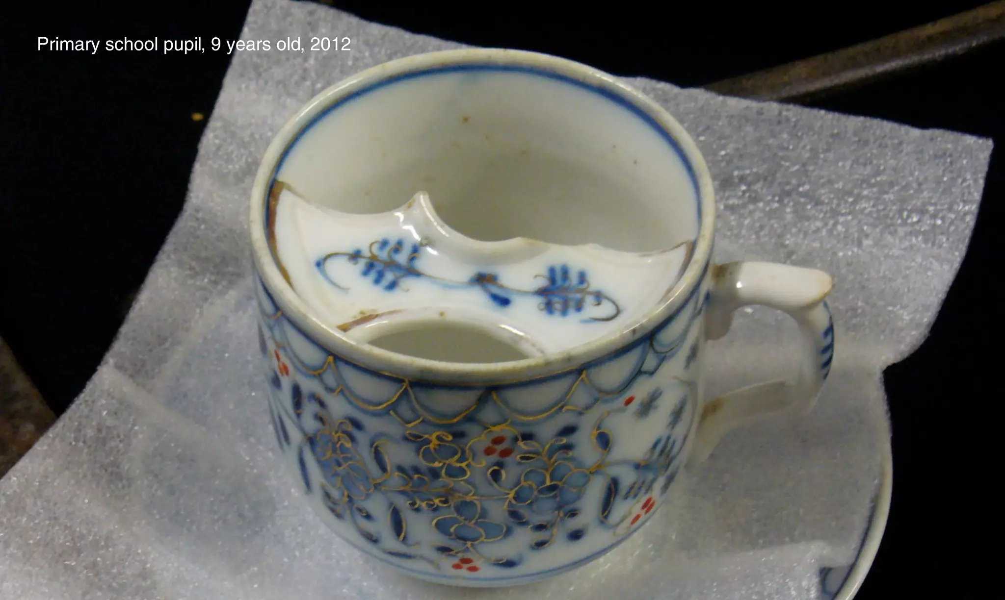 Primary school pupil, 9 years old, 2012
 