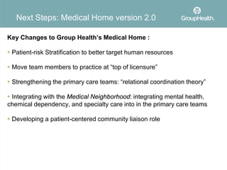 Rob Reid: Redesigning primary care: the Group Health journey