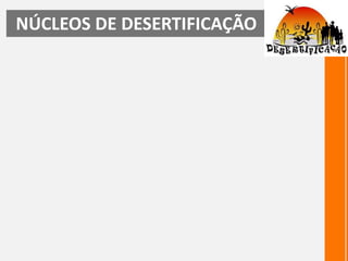 NÚCLEOS DE DESERTIFICAÇÃO