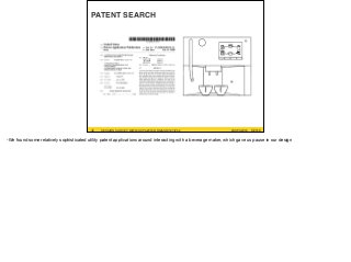 #UXPA2016SESSION SURVEY: WWW.UXPA2016.ORG/SURVEY #UXPA2016SESSION SURVEY: WWW.UXPA2016.ORG/SURVEY/252 ©2016
PATENT SEARCH
42
-We found some relatively sophisticated utility patent applications around interacting with a beverage maker, which gave us pause in our design
 