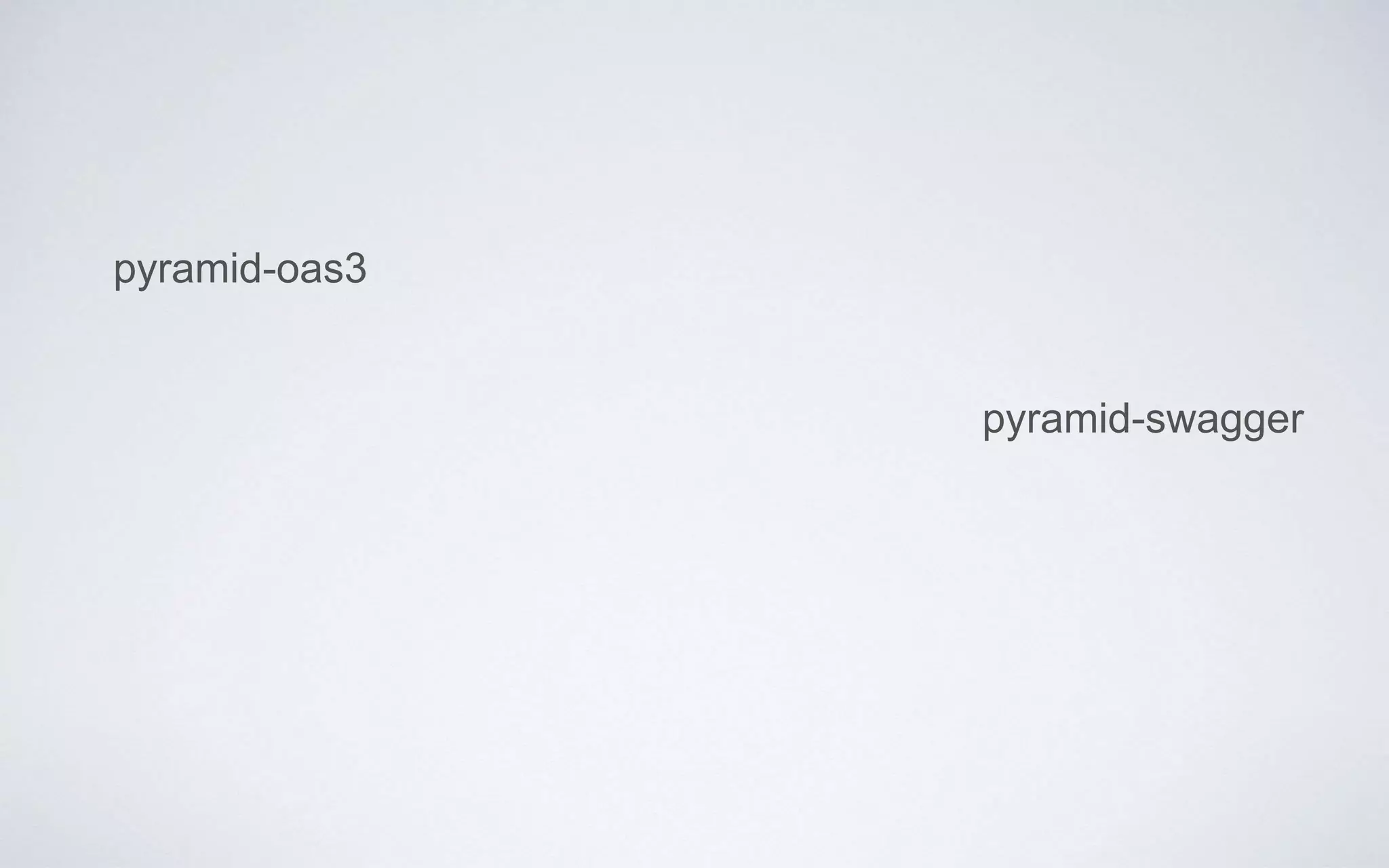 pyramid-swagger
pyramid-oas3
 