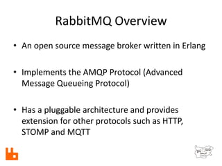The RabbitMQ Message Broker | PPTX