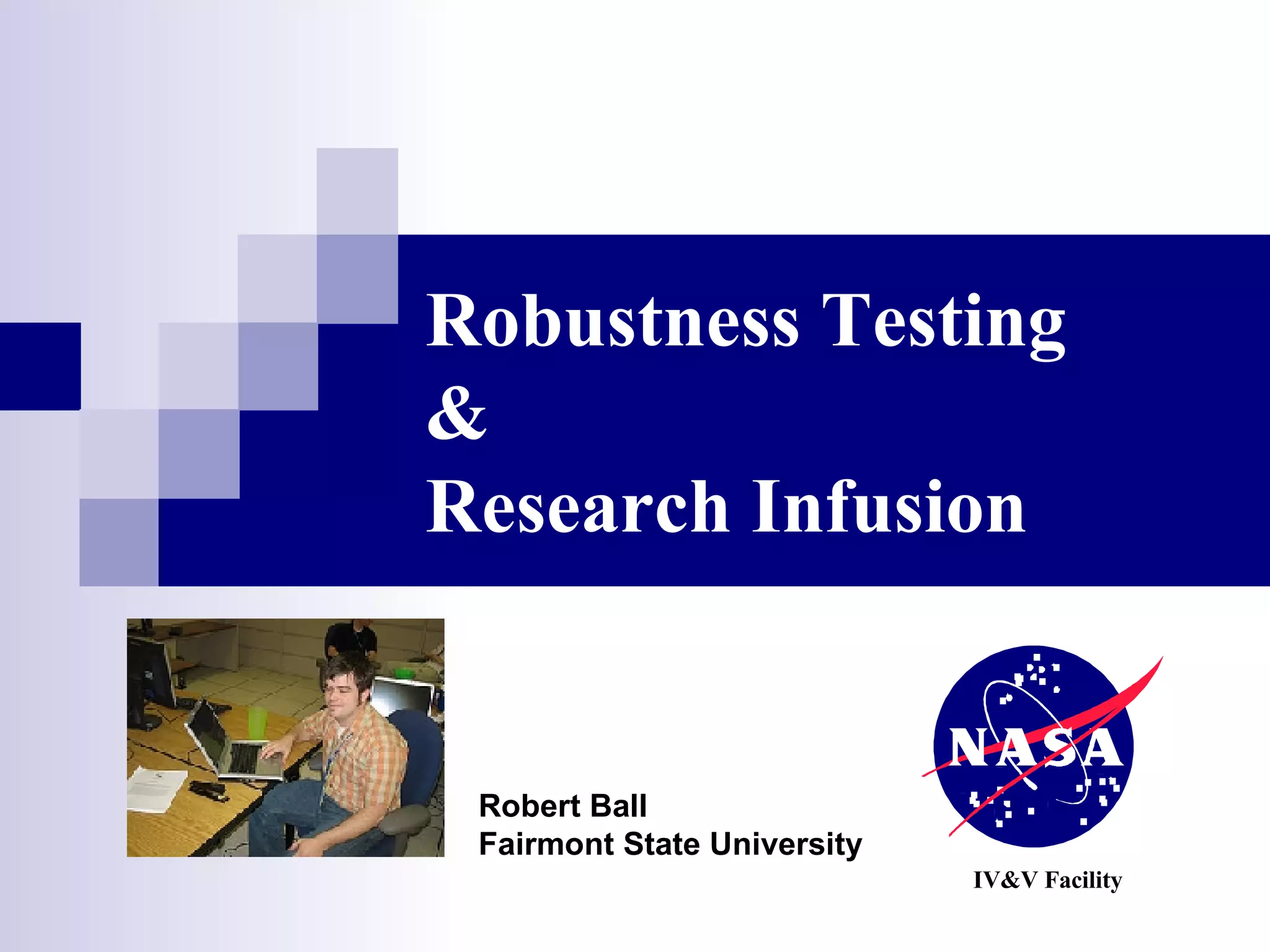 Robustness testing | PPT