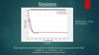 Robust Presentation on h ifiinity based full state feedback controller ...