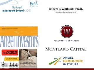 Robert E Wiltbank, Ph.D. [email_address] 