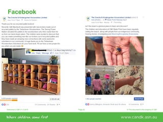 Welcome to C&K V1.0 2015 © This document is the property of C&KPage 20
Facebook
 