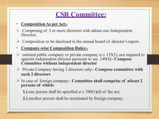 Csr Committee Composition ROC-CSR-300317 .pptx