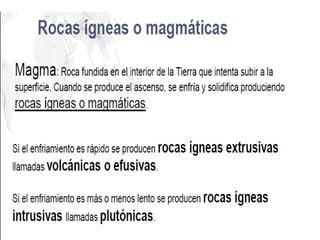 Rocas 8ºbásico