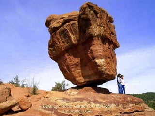 Balanced Rock, Garden of the Gods Colorado, USA 