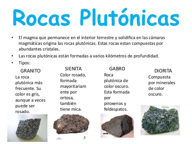 Rocas magmaticas