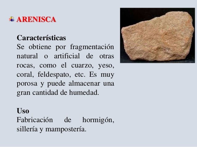 Rocas, origen y propiedades unach