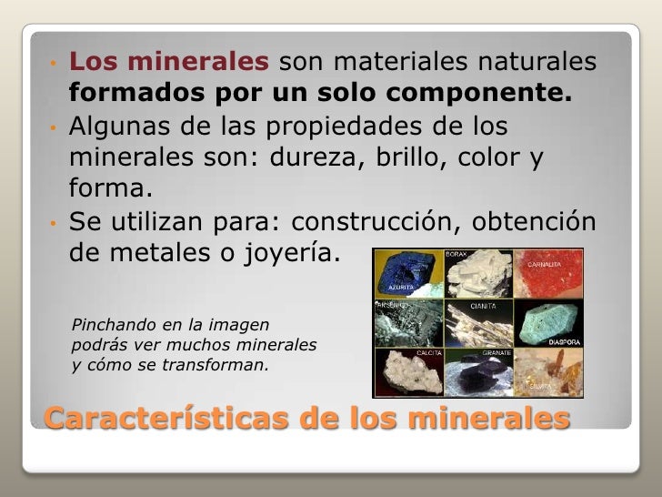 Diferencia Entre Rocas Y Minerales Para Niños