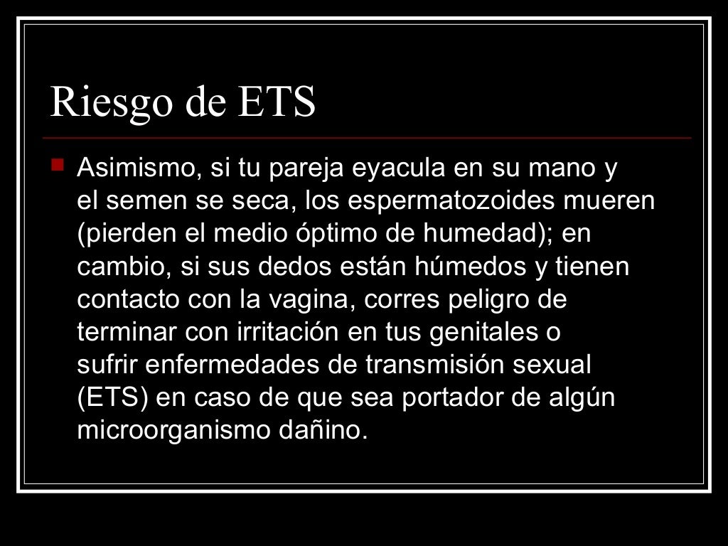 Se Puede Quedar Embarazada Con Liquido Preseminal En Los Dedos