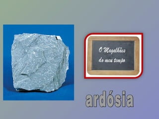 A malta do 3º B fala de rochas