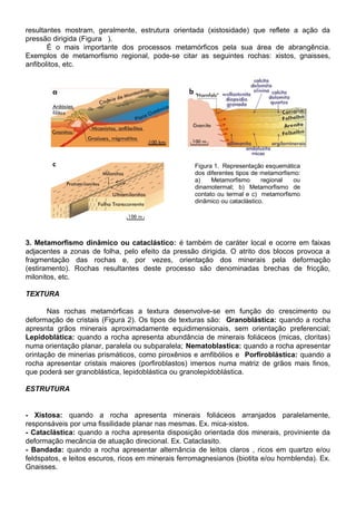 Rochas metamorficas | PDF