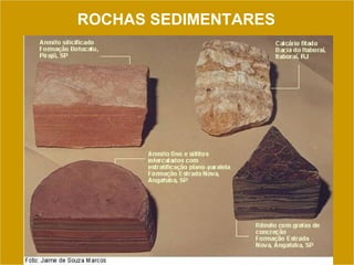 ROCHAS SEDIMENTARES 