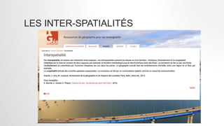 LES INTER-SPATIALITÉS
 