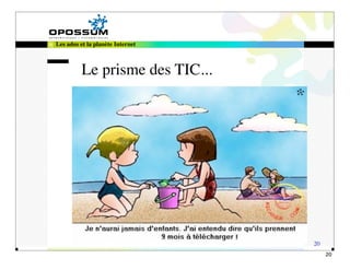 Les ados et la planète Internet



         Le prisme des TIC...




                                  20
                                       20
 