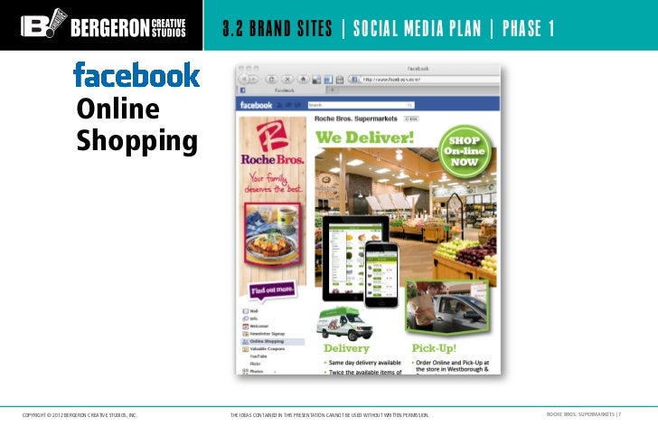 roche bros social media plan roche bros flyer