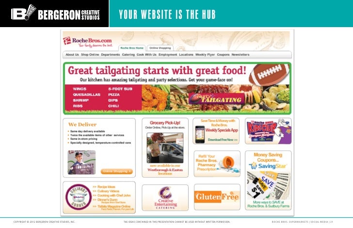 roche bros supermarket social media roche bros flyer