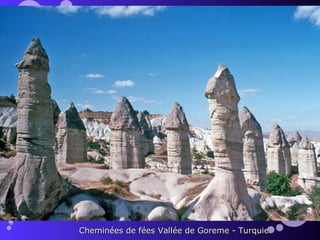 Cheminées de fées Vallée de Goreme - Turquie
 