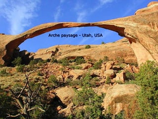 Arche paysage - Utah, USA
 