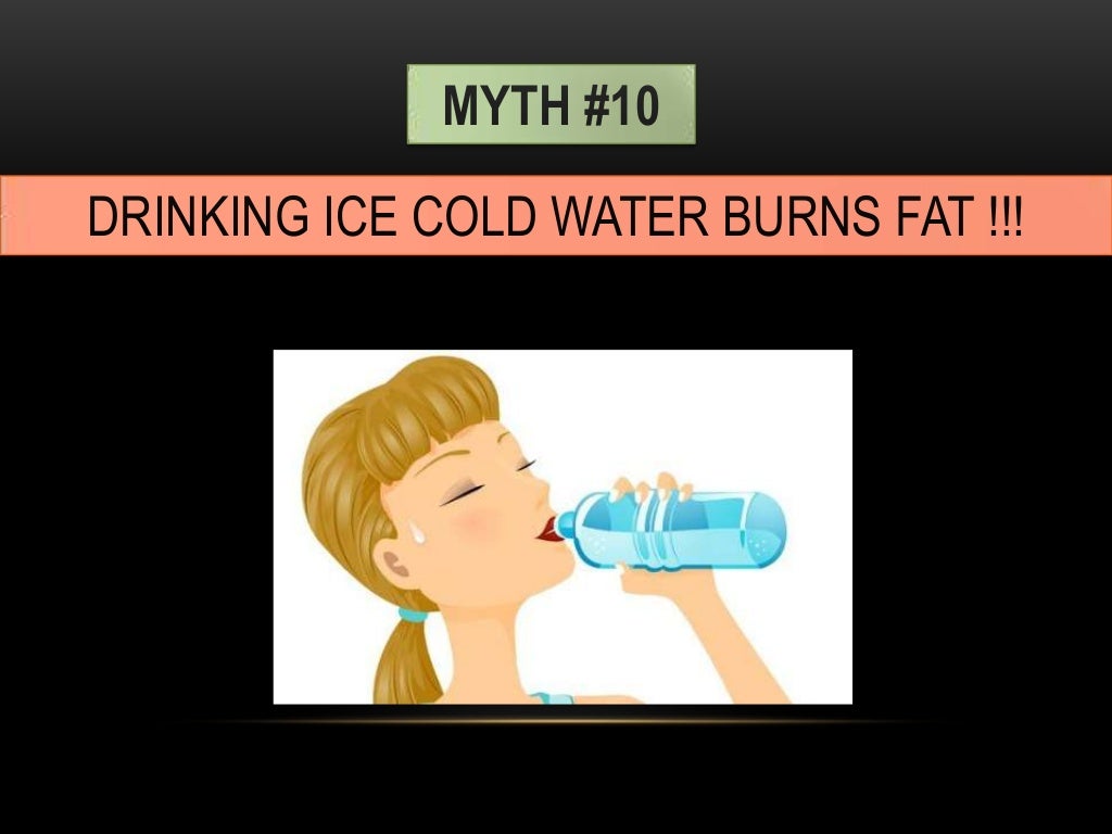 DRINKING ICE COLD WATER BURNS