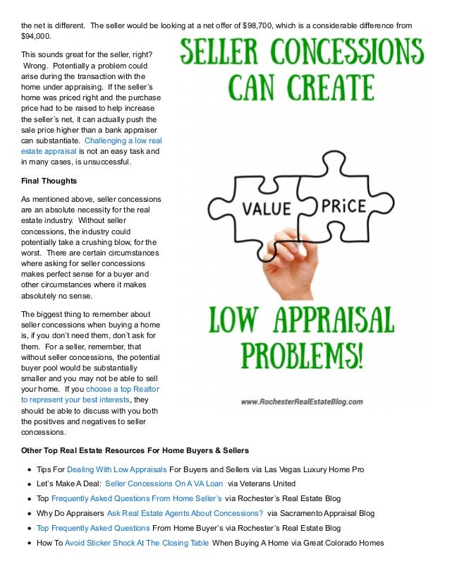 What Are Seller Concessions/Contributions in Real Estate?