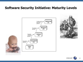 Software Security Initiative : Maturity Levels 
