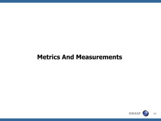 Metrics And Measurements  