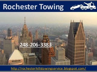 http://rochesterhillstowingservice.blogspot.com/
Rochester Towing
248-206-3383
 