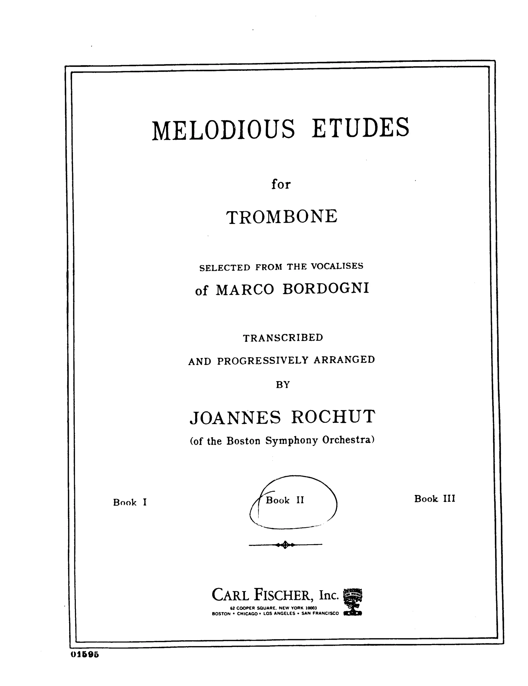 Rochut melodious etudes for trombone book 2 PDF